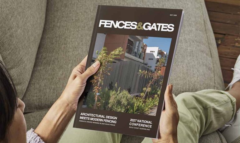 Read the May 2026 edition of FENCES & GATES magazine