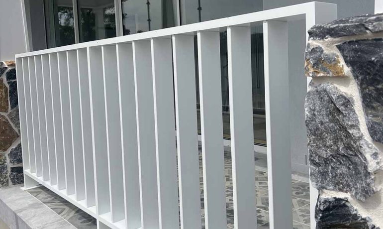 Featured Awards Entry Balustrade by Cumbo's Custom Fabrication