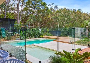 Mid Coast Glass Fencing project entered in Awards