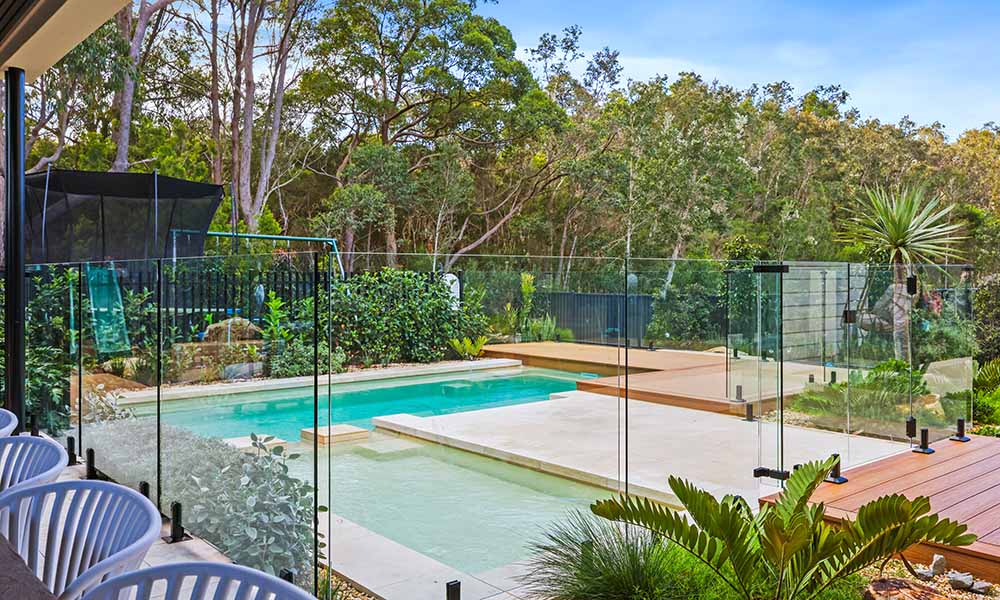Mid Coast Glass Fencing project entered in Awards